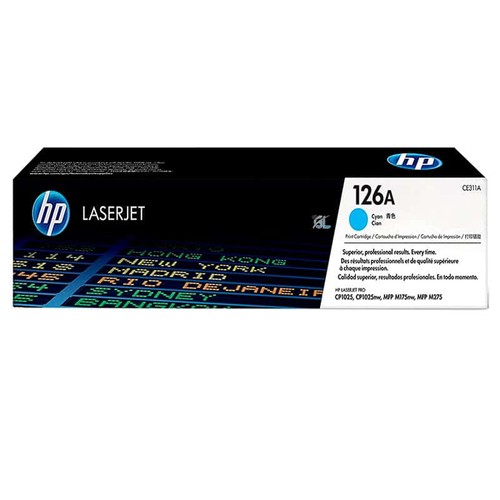 Toner ciano ce311a - ciano, hp